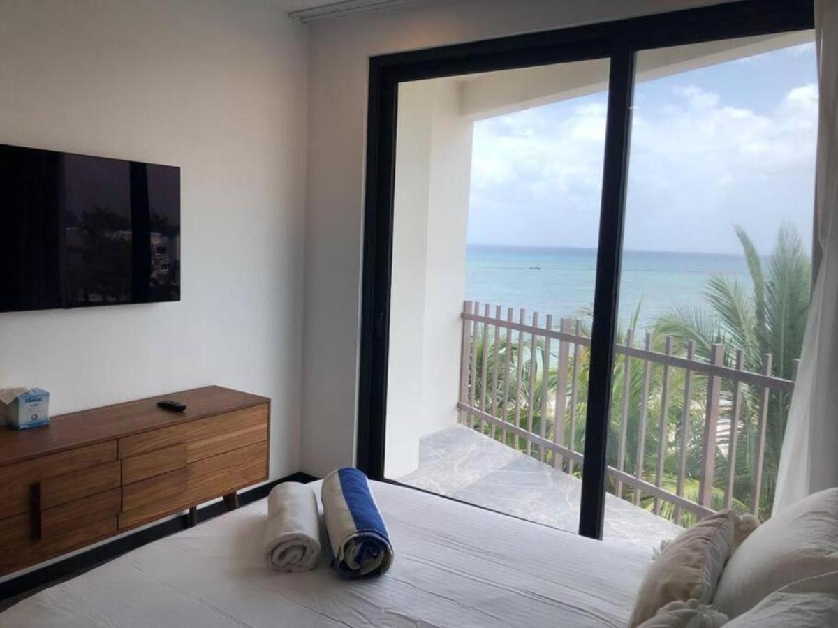 Deluxe Aparment Whit Beach & Ocean View 8 Pax プレヤデルカーメン エクステリア 写真