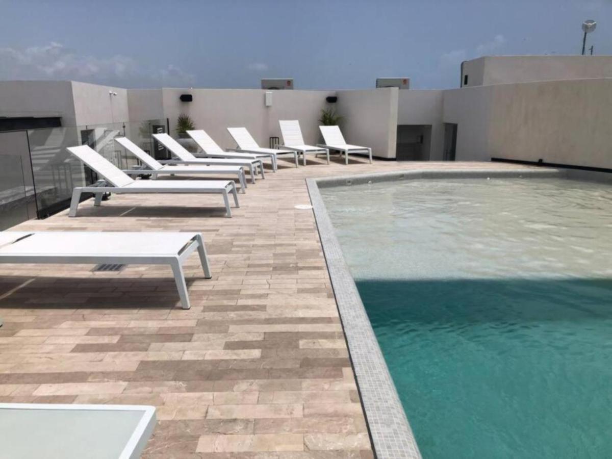Deluxe Aparment Whit Beach & Ocean View 8 Pax プレヤデルカーメン エクステリア 写真