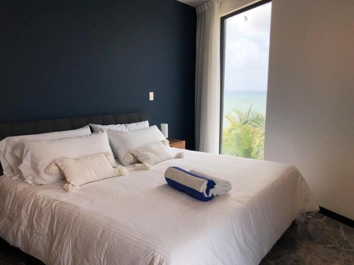 Deluxe Aparment Whit Beach & Ocean View 8 Pax プレヤデルカーメン エクステリア 写真