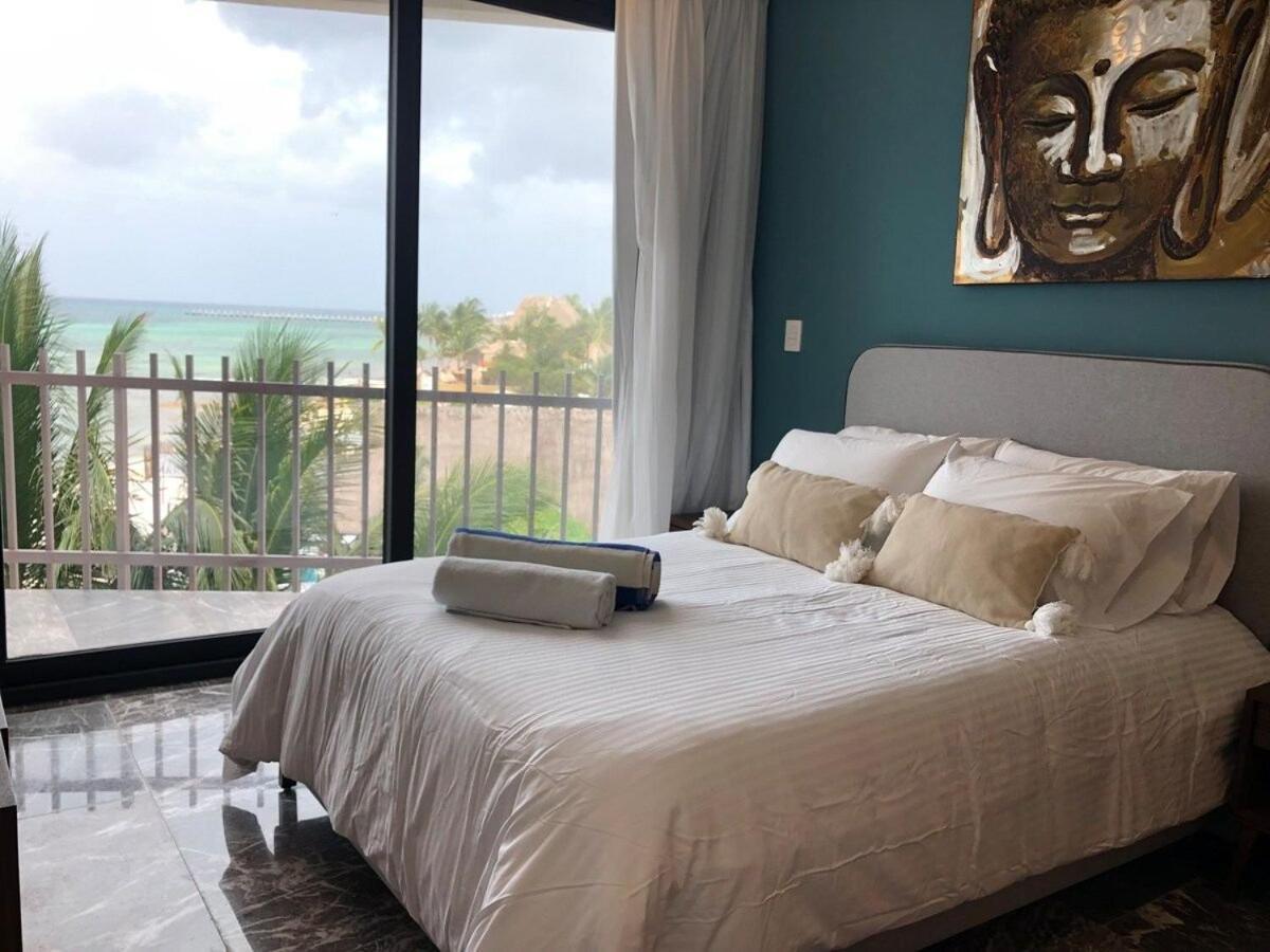 Deluxe Aparment Whit Beach & Ocean View 8 Pax プレヤデルカーメン エクステリア 写真